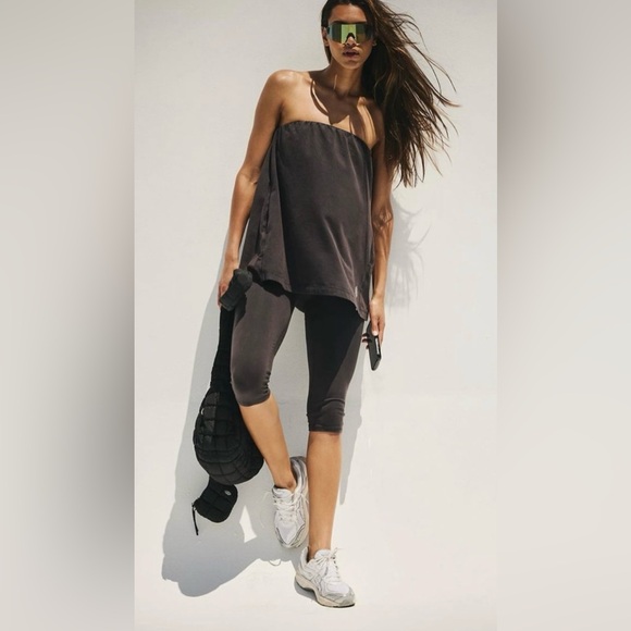 FP Movement by Free People Pants - NWT Free People Movement S Hot Shot Tube Onesie in Black New Jumpsuit Romper